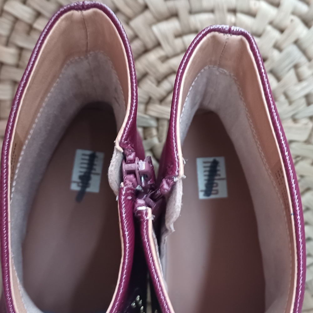 Lingoberry womens ankle boots 8 boho western lagenlook goth vampire whymsygot 81 - Picture 3 of 7